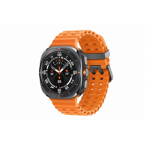 Samsung Galaxy Watch Ultra LTE Titanium Gray Orange Strap