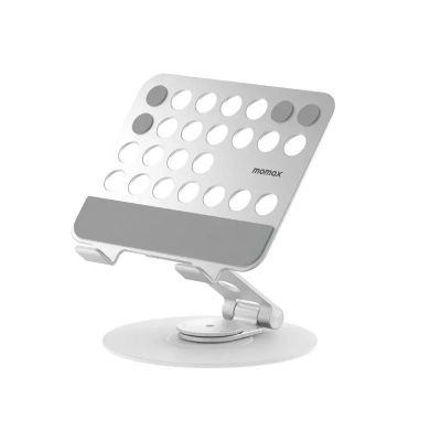 Momax Fold Stand Mila Rotatable Tablet Stand (Silver)