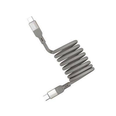 Momax Mag Link USB-C to USB-C 100W USB2.0 Magnetic cable 1m (Titanium)