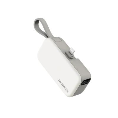 Momax 1-Power Mini 5000mAh Bulit-in foldable lightning Battery pack