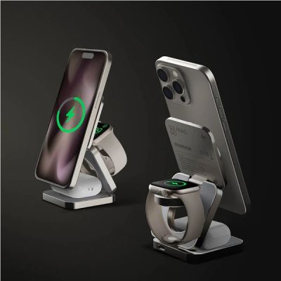 Momax Q2.Mag Go Qi2 3-in1 Magnetic Wireless Charging Stand