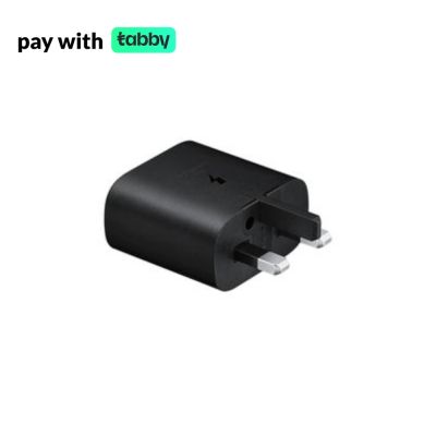 Samsung Super Fast Travel Adapter (25W) Without Cable Black