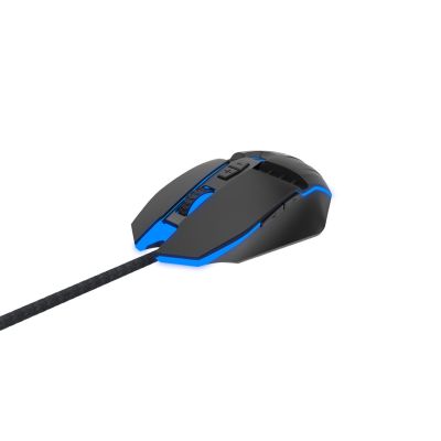 Porodo Gaming RGB Wired Mouse 7D Black