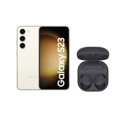 Samsung Galaxy s23 256GB 8GBRam Cream +Free Galaxy Buds2 Pro