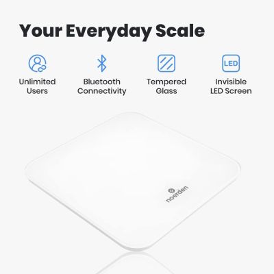 Noerden BIMI Smart Body Scale with Bluetooth connection-White