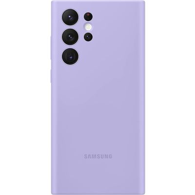 Samsung Galaxy S22 Ultra Silicone Cover Fresh Lavender