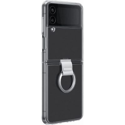 Samsung Galaxy Flip4 Cover With Ring Clear