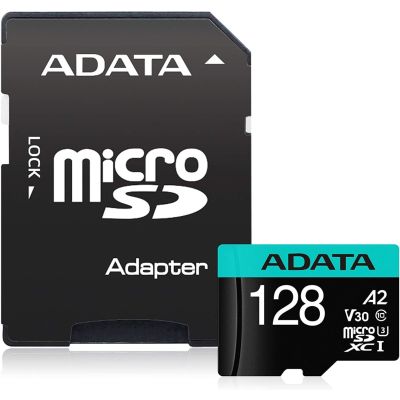AData Premier Pro Micro SDXC 128GB Speed Up to 100MB/s Class 10