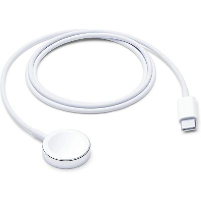 Apple Watch Magnetic Fast Charger To USB-C Cable 1M White