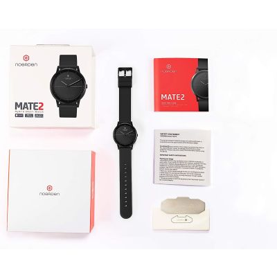 Noerden Mate2 Hybrid Smart Watch Ã¢â‚¬â€œ Black