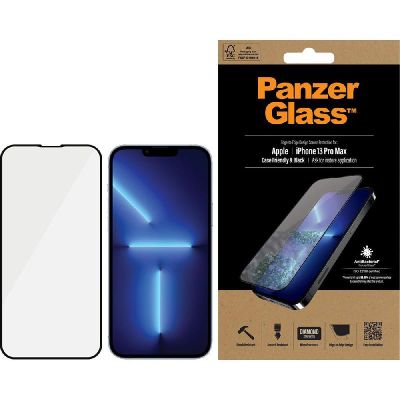 PanzerGlass Screen Protector For iPhone 13 Pro Max Edge-to-Edge Clear