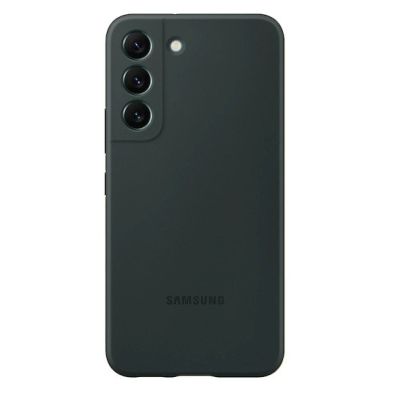 Samsung S22 Silicone Cover Green