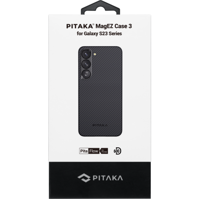 Pitaka S23Plus MagEz Black,Grey Twill Case