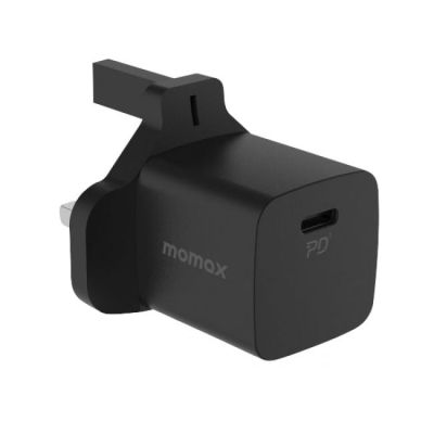 Momax ONE Plug Mini USB-C Charger 20W Black