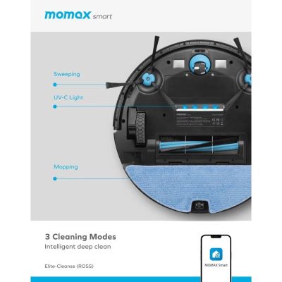 Momax ELITE CLEANSE (LASER)
 
 IoT UV-C Vacuum Robot