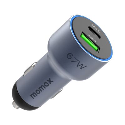 Momax MoVe 67W Dual-Port Car Charger