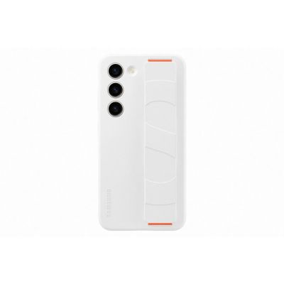 Samsung S23 Silicone Grip Cover White
