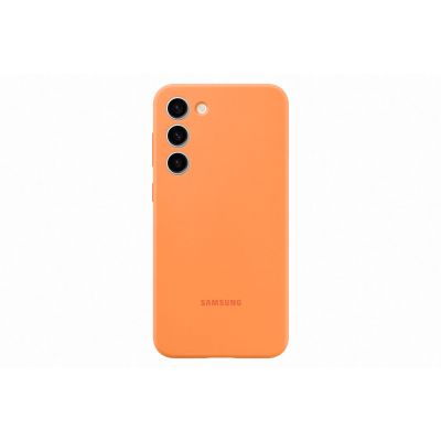 Samsung s23Plus Silicone Cover Orange