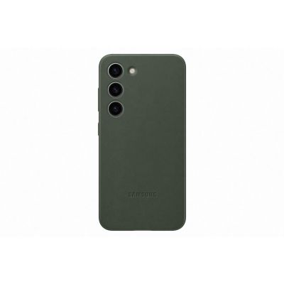 Samsung s23 Leather cover Green