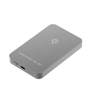 Momax Q.MAG POWER 6 Magnetic Wireless Battery Pack 5,000mAh -Grey