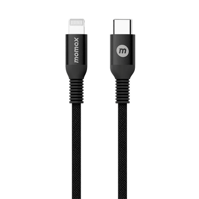 Momax Elite USB C to Lightning Nylon-Braided Fast Charging Cable