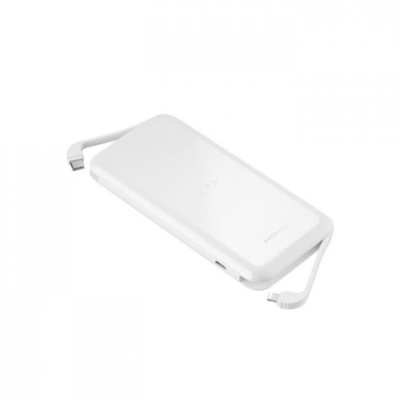 Momax Q.Power One Dual Wireless External Battery Pack 10000mAh 20W White