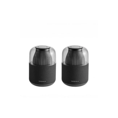 Momax SPACE True Wireless 360 Speaker with Ambient Lamp (Two Speakers) Black