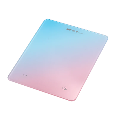 Momax Diet Tracker IoT Nutrition Scale Blue-Pink