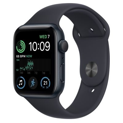 Apple Watch Series 8 GPS 45mm Midnight Aluminium Case With Midnight Sport Band - Regular
