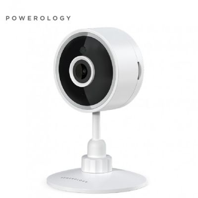 Powerology Wifi Smart Home Camera Wired White