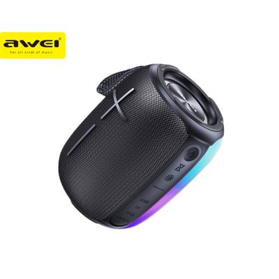 Awei Bluetooth Speaker Colourful Light -Dynamic RGB Black