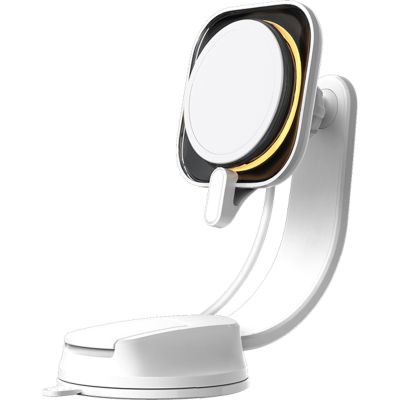 Momax Magsafe Wireless Charging Car Mount White