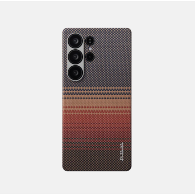 PITAKA S25 Ultra Tactile Woven Case - SUNSET