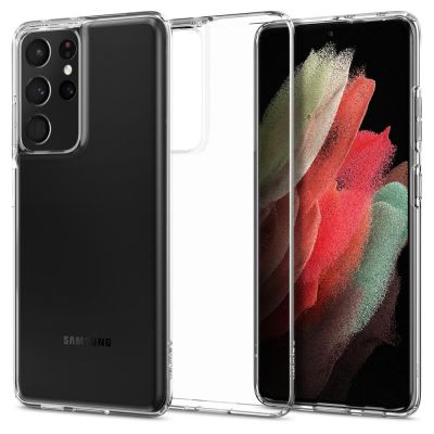 Spigen Crystal Flex Case for Samsung S21 Ultra Clear