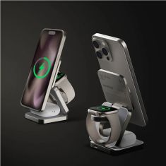 Momax Q2.Mag Go Qi2 3-in1 Magnetic Wireless Charging Stand