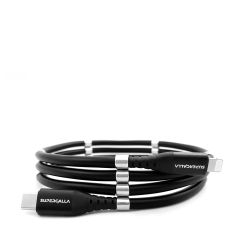 SuperCalla Magnetic USB-C to Lightning Cable 1M (Black)