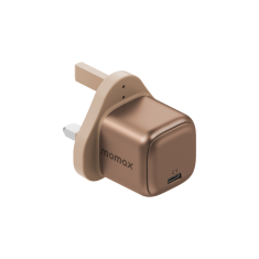Momax 1-Charge 1-Port GaN 30W charger (UK) (Desert Titanium)