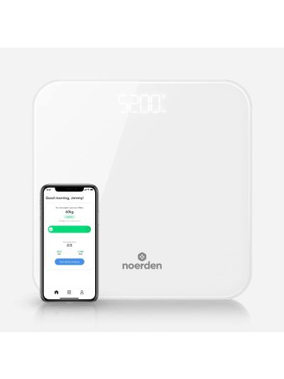 Noerden BIMI Smart Body Scale with Bluetooth connection-White