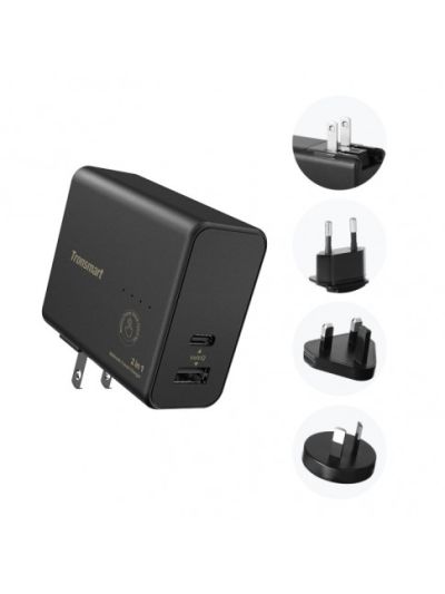Tronsmart 2in1 Portable Travel Charger Power Bank and Travel Charger 2W&5000mAh