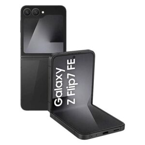 Samsung Galaxy Z Flip7 FE 5G Phone , 128GB(X2) 8GB RAM  - Black - Image 1