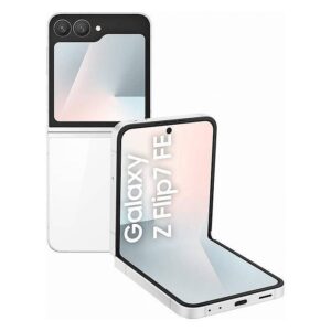 Samsung Galaxy Z Flip7 FE 5G Phone , 128GB(X2) 8GB RAM - White