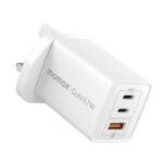 Momax ONEPLUG 67W 3-Port GaN Charger (White)