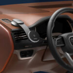 Momax Q.Mag Mount 5 15W magnetic wireless charging car mount (Black) - Image 4