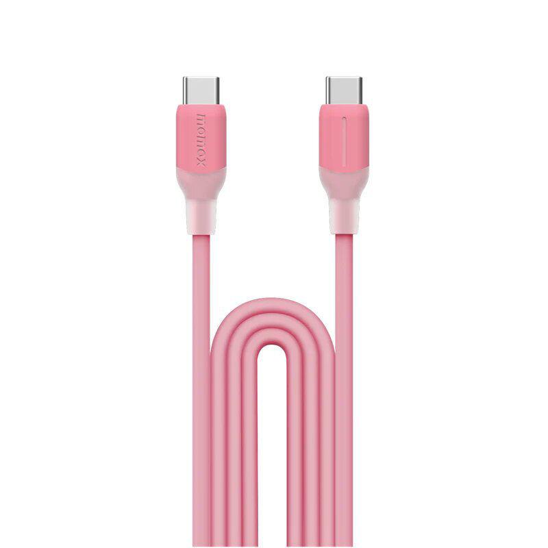 Momax 1-Link Flow CC X 60W USB-C Cable 1.2m (Pink)