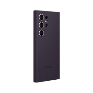 Samsung galaxy S24 ULTRA Silicone Case Dark Violet - Image 1