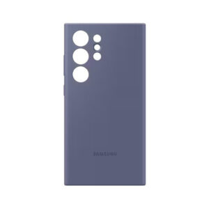 Samsung galaxy S24 ULTRA Silicone Case Violet - Image 2