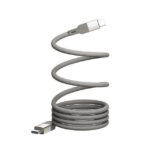 Momax Mag Link USB-C to USB-C 100W USB2.0 Magnetic cable 2m (Titanium) - Image 2