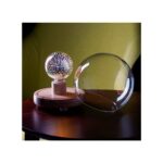 Momax Smart Fancy IoT LED Bulb (Radiant) +Momax Wooden Lamp Stand with Glass Cover (Sphere) - Image 5