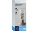 Momax Smart Fancy IoT LED Bulb (Star) + Momax Wooden Lamp Stand with Glass Cover (Dome) - Image 3