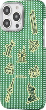 Pitaka GoodTime Kuwait for iPhone 16 Pro max (Green） - Image 2
